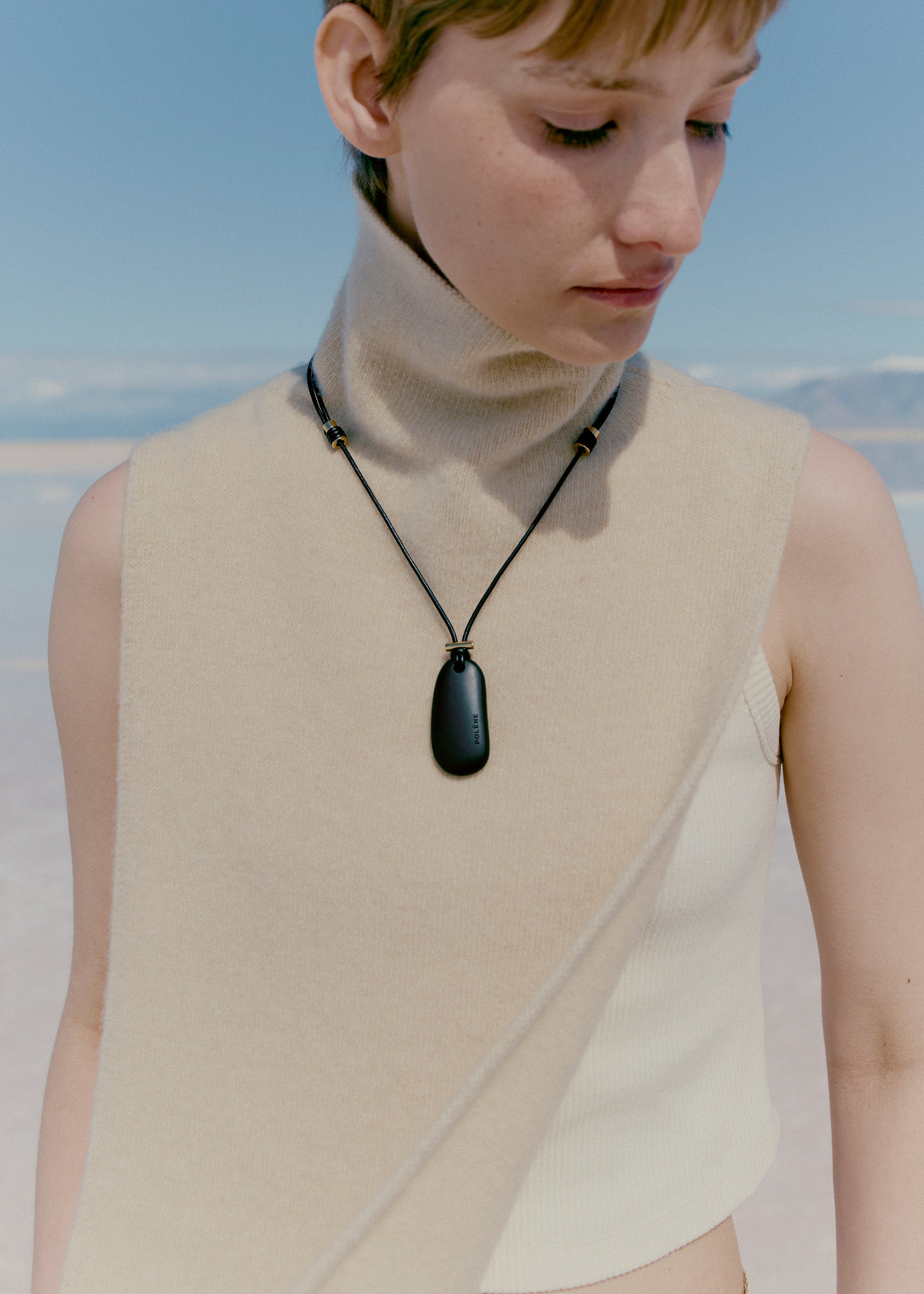 Pendentif Téré - Marbre Noir
