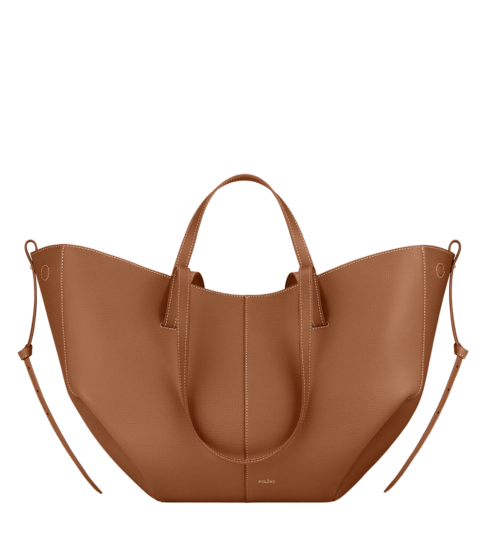 Polene Sac Cyme Camel Graine