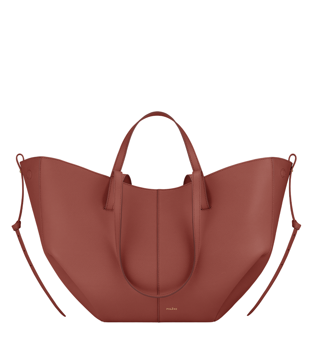 Polène | Sac - Cyme - Terracotta Grainé – Polène FR