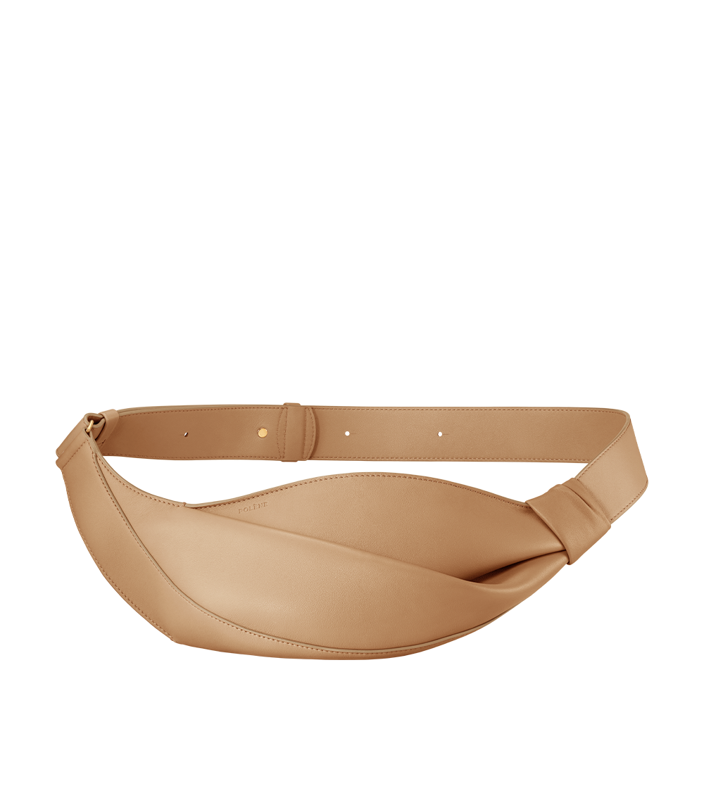 Polène Sac Neyu Beige Lisse