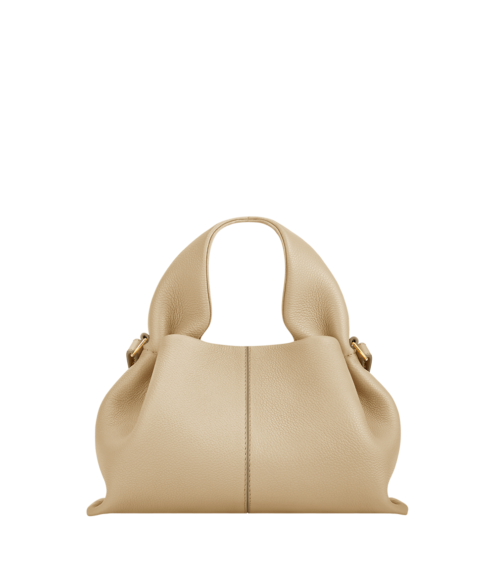 Polène | Sac - Numéro Neuf Mini - Sable Grainé Polène | Sac - Numéro Neuf Mini - Sable Grainé