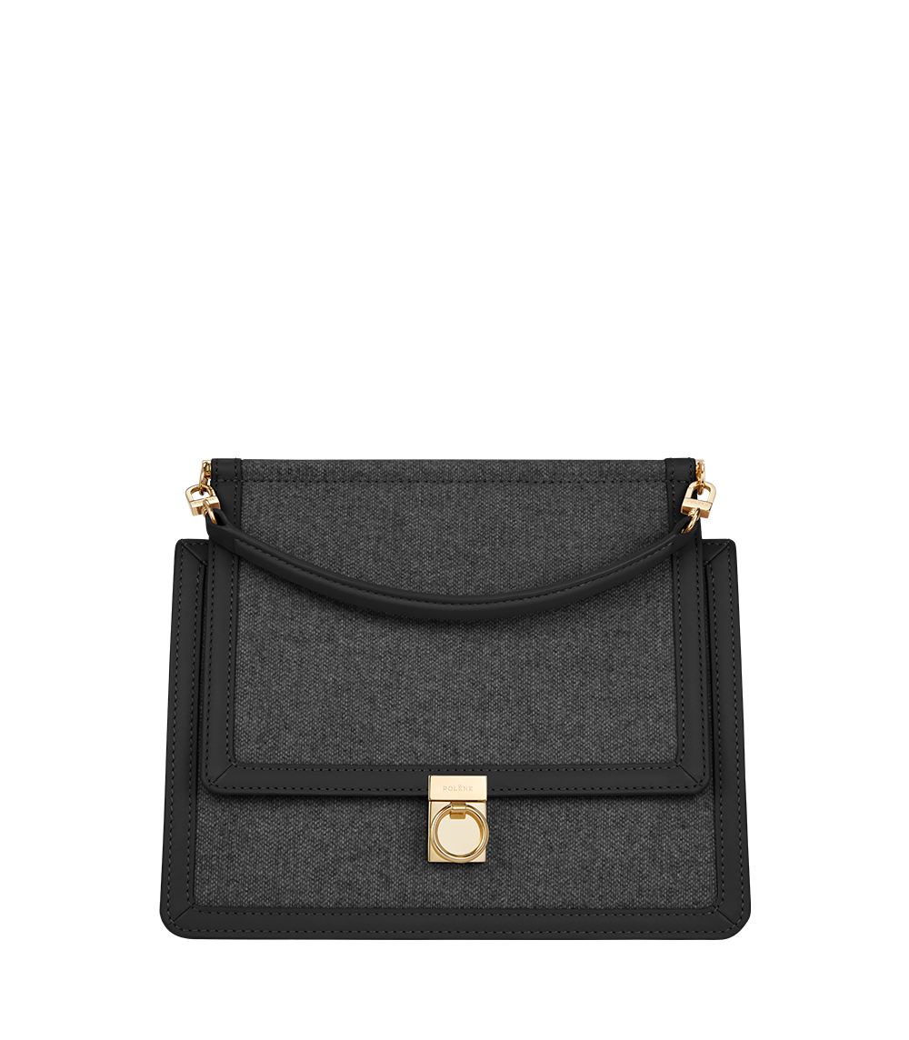 Numéro Sept - Tissé duo noir