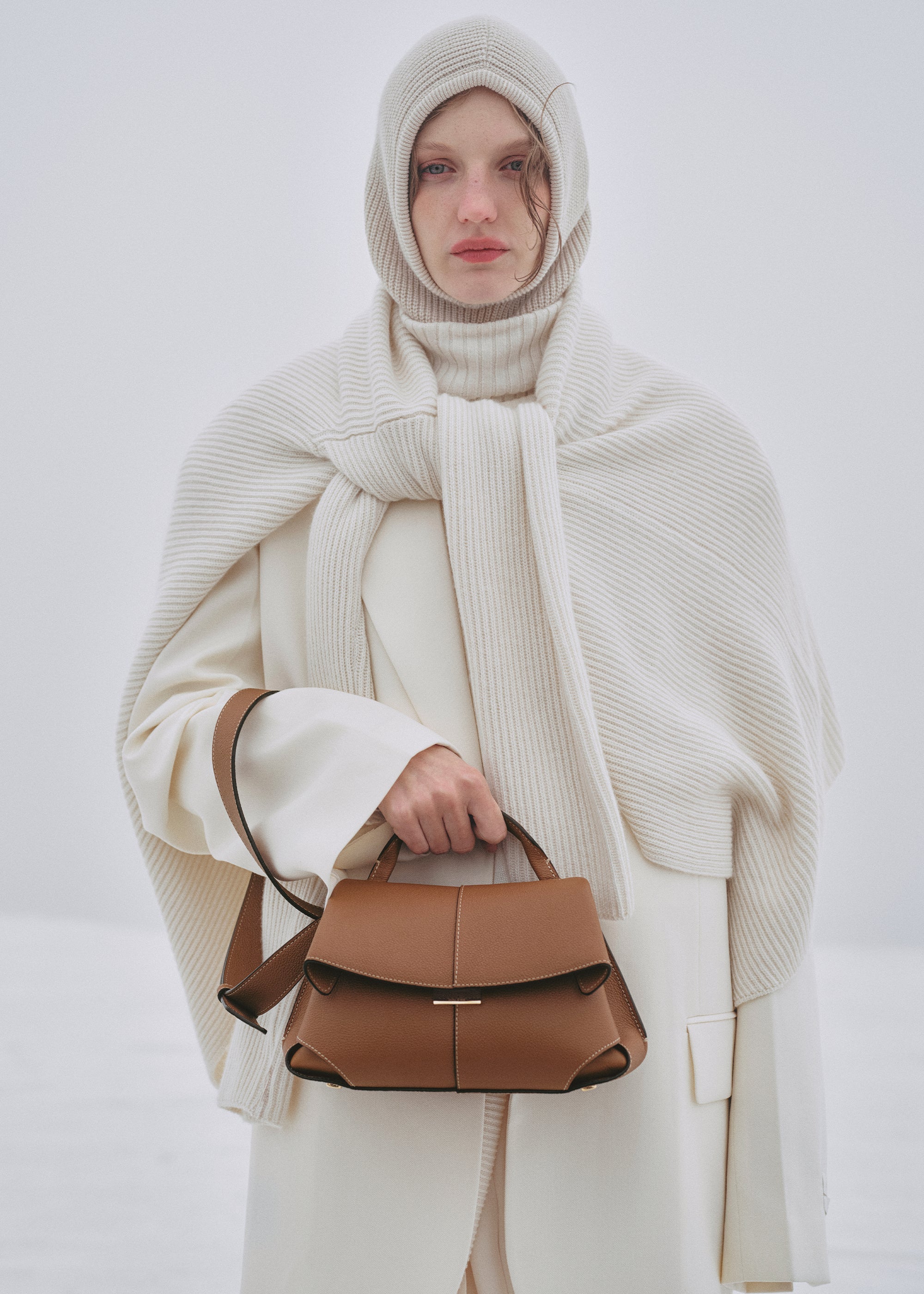 Numéro Un Micro Polène | Sac - Numéro Un Micro - Taupe Grainé