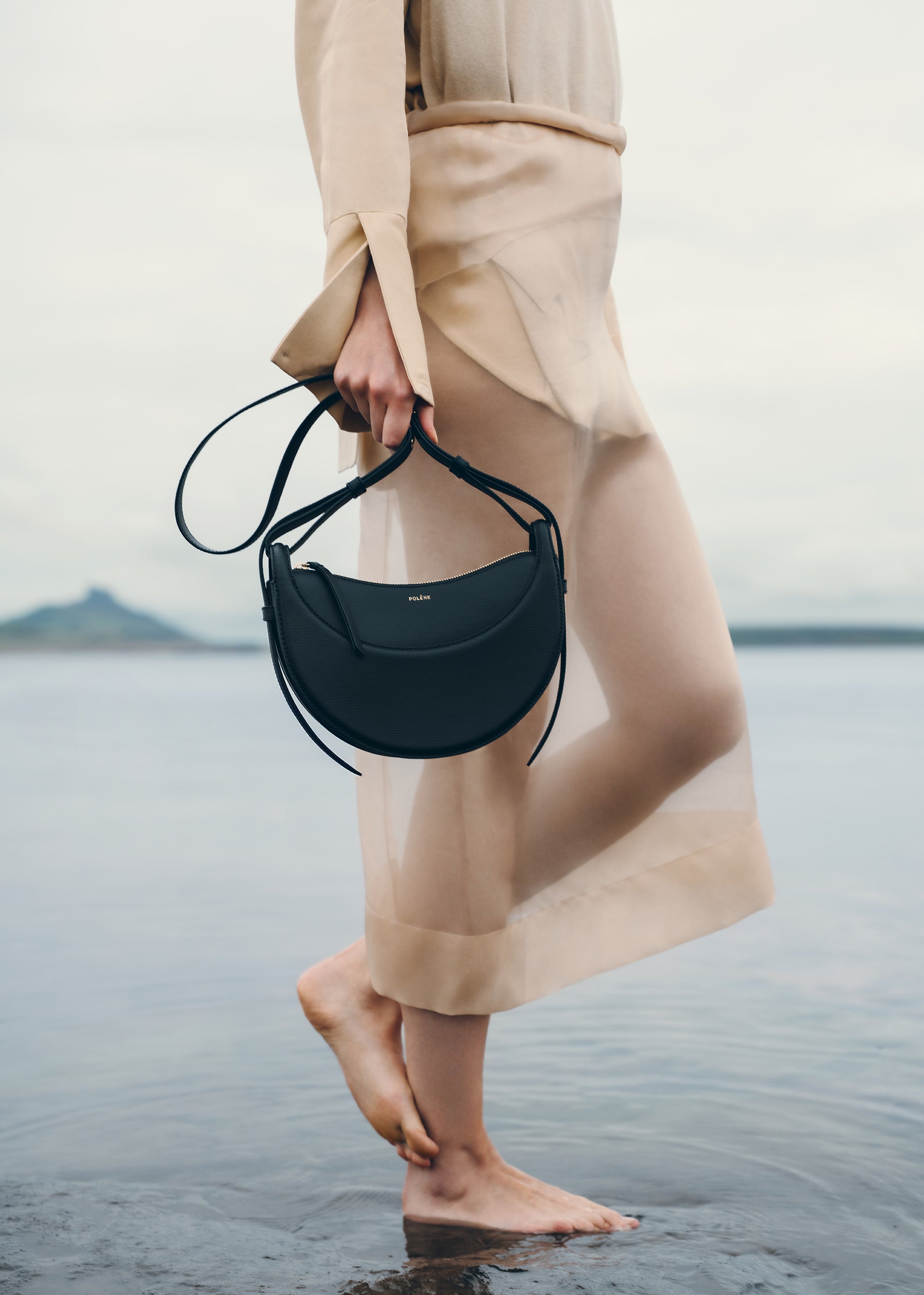 Polène | Sac - Numéro Un - Trio Camel Grainé – Polène FR