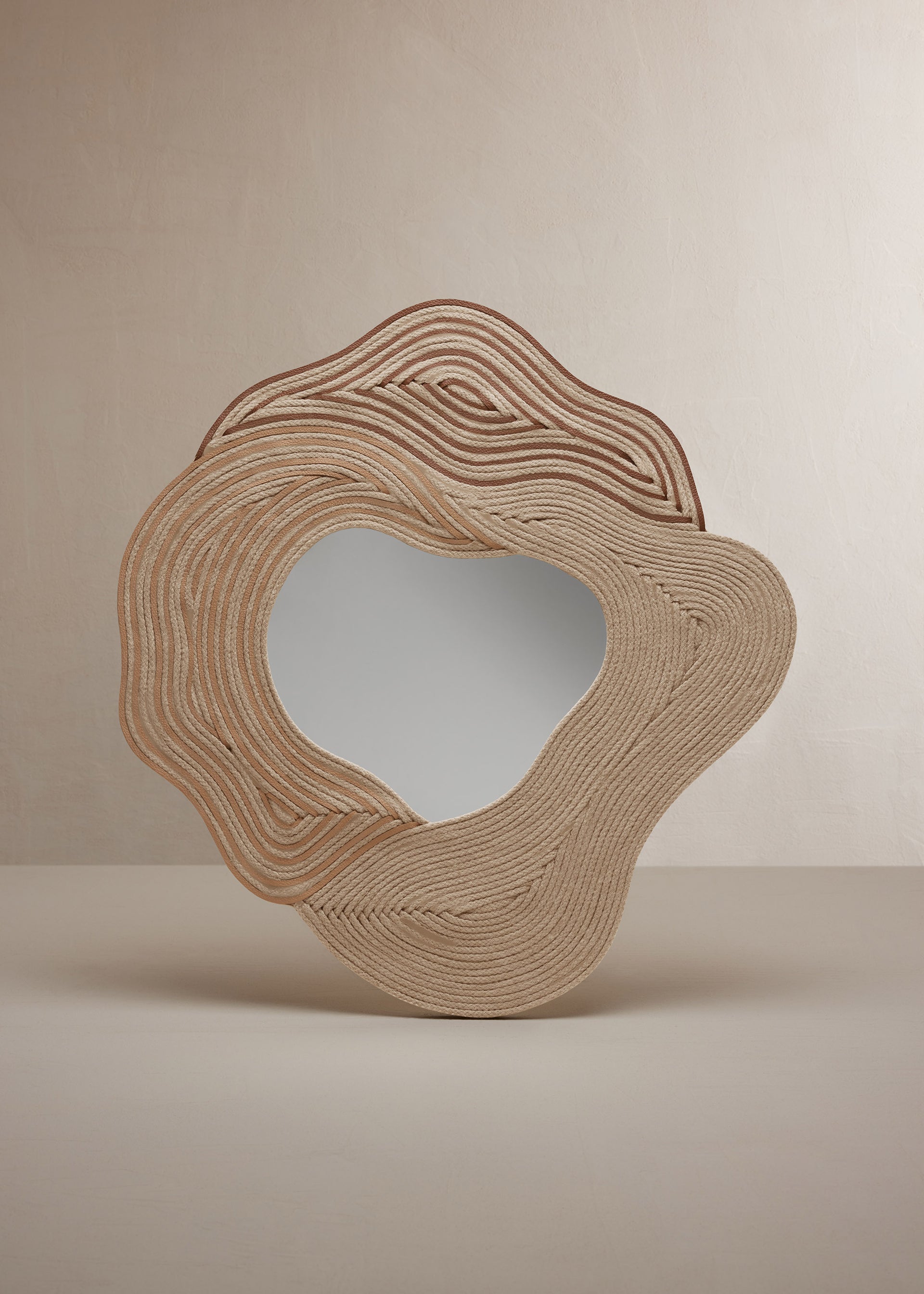 Miroir Oco - Camel Grainé