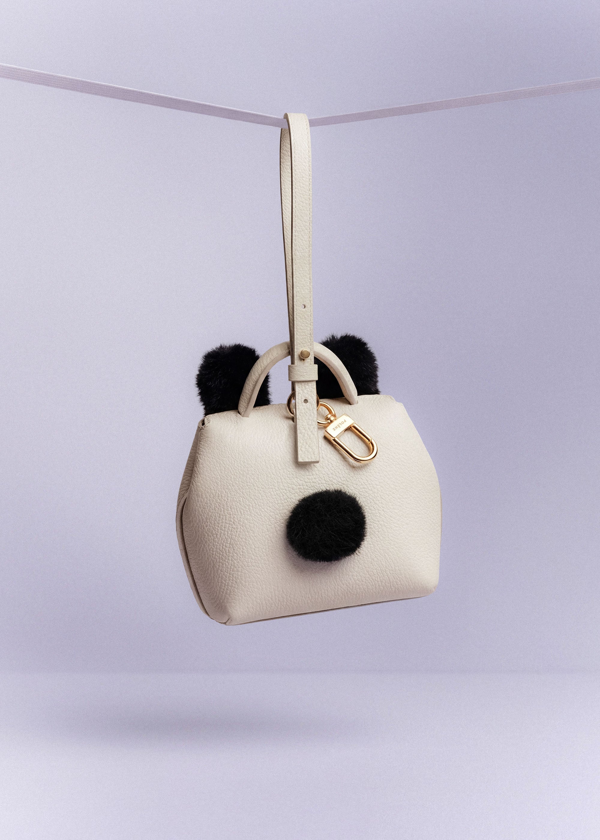 POLÈNE The Nanonimals Pamboo チャーム Polène | Charm - The Nanonimals Pamboo - Ecru – Polène FR