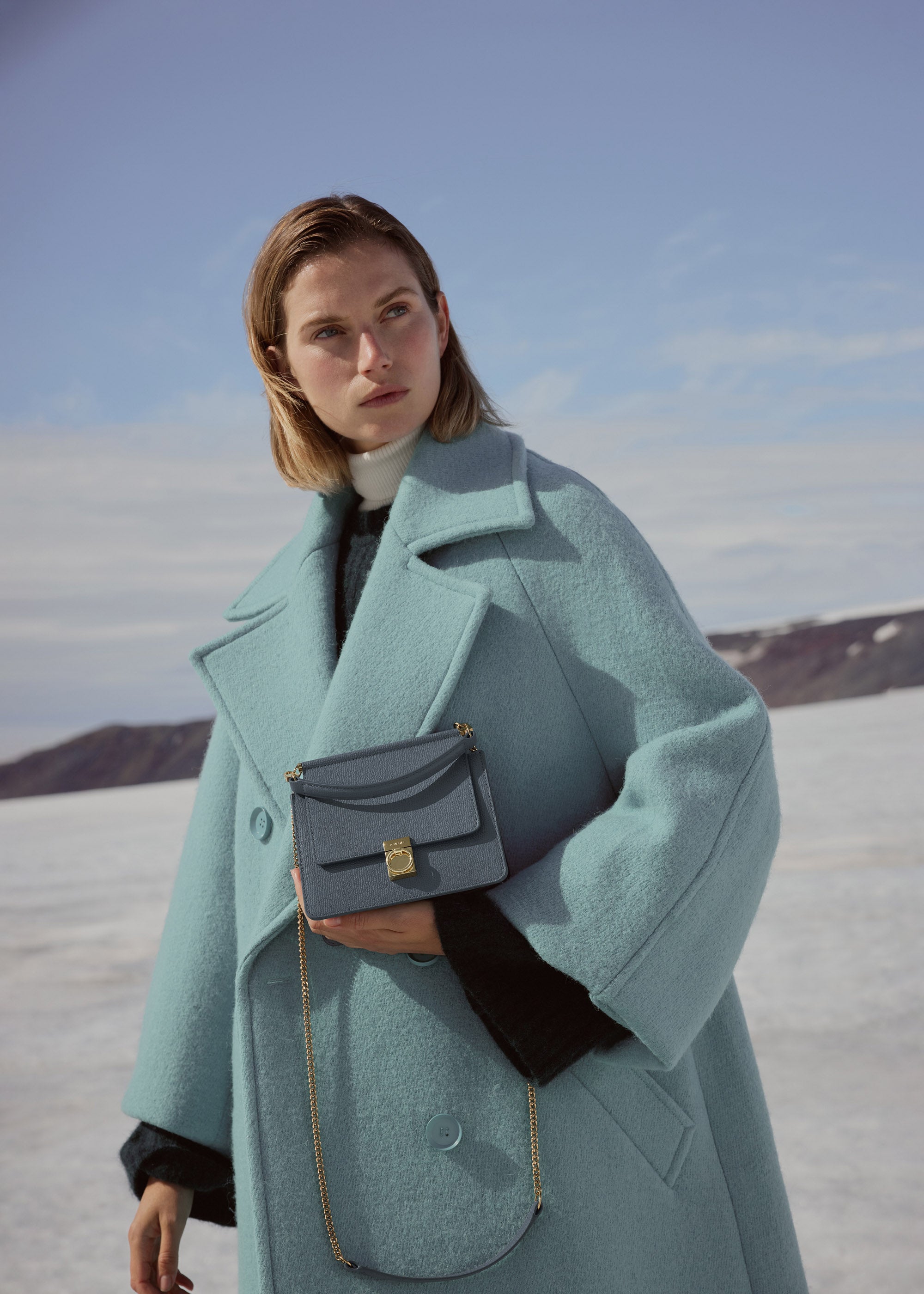 Sac polene bleu new arrivals