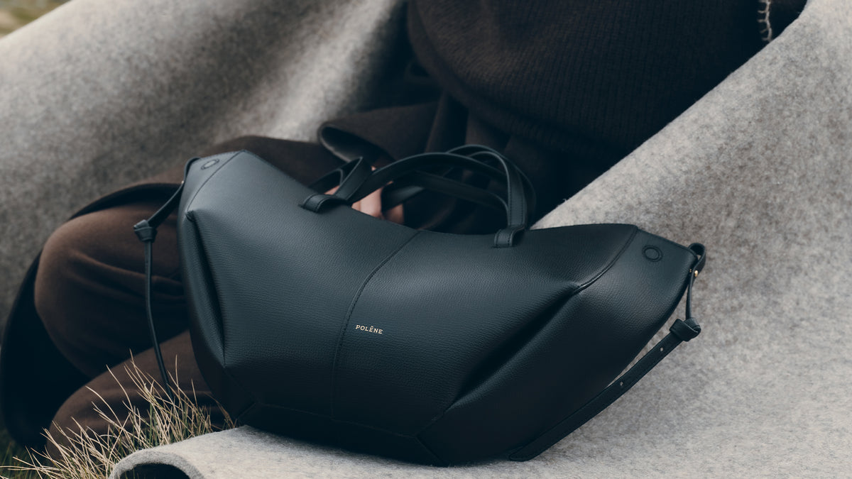 Polène | Sac - Cyme - Prune Grainé – Polène FR