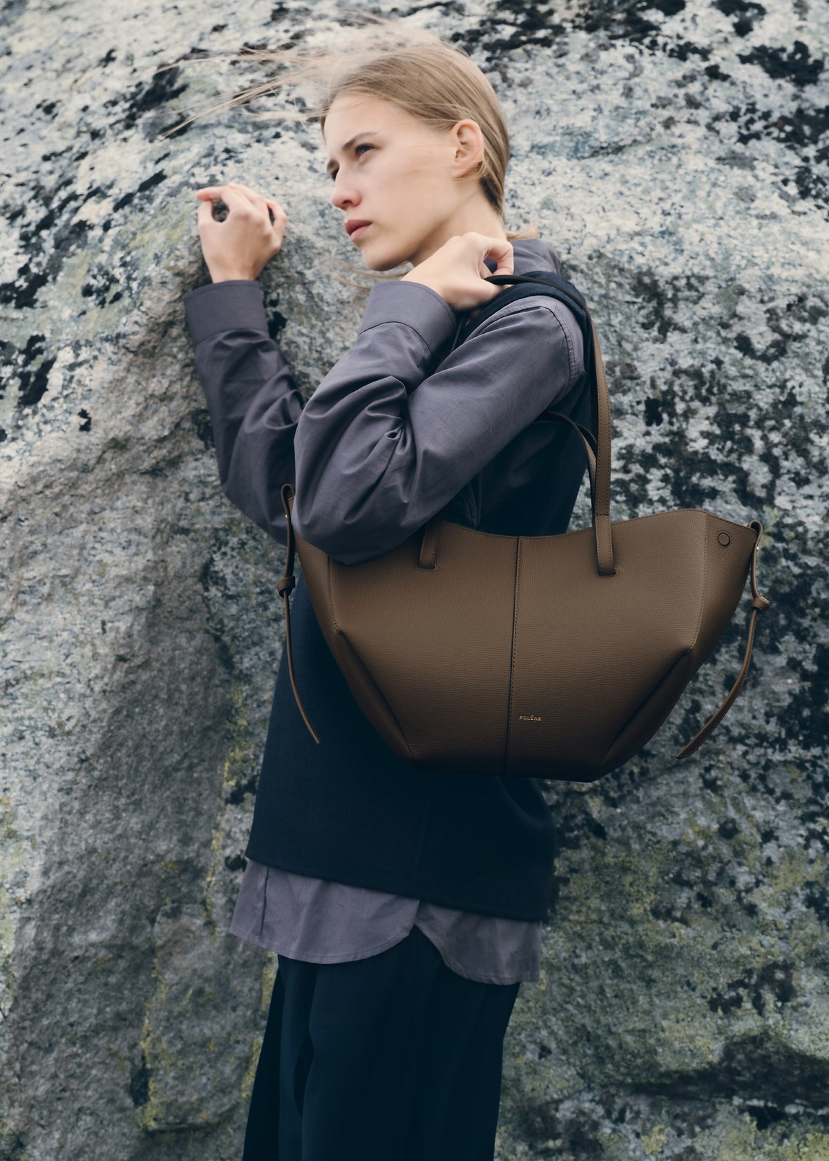 Cyme Mini - Marron Glacé Grainé