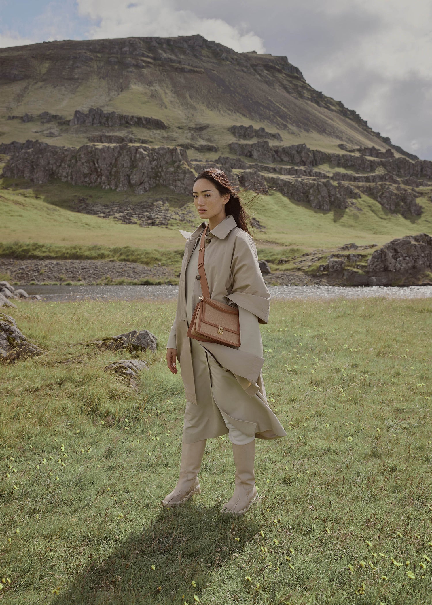 Numéro Sept - Tissé duo camel