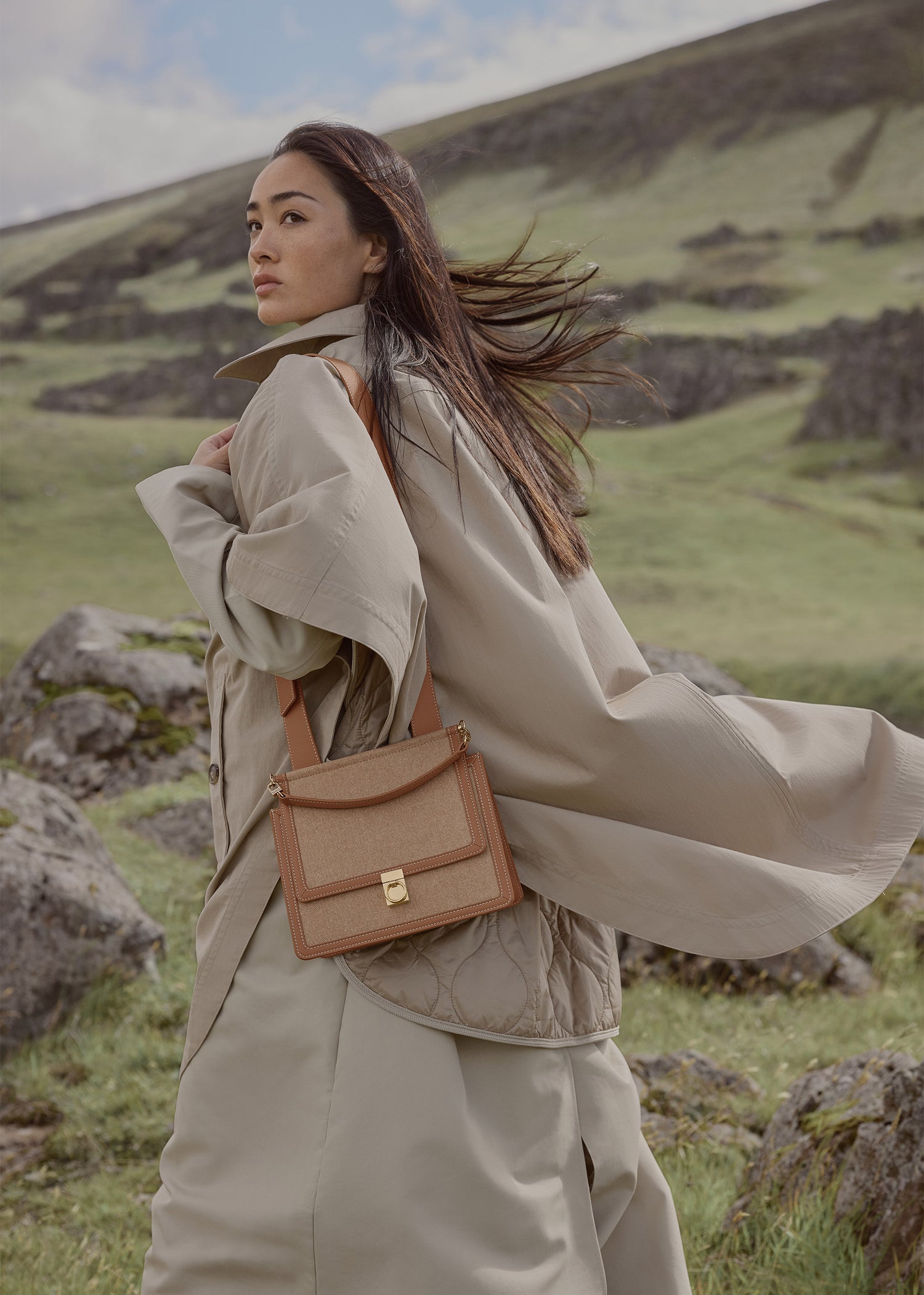 Numéro Sept - Tissé duo camel